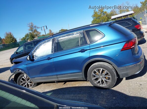 3VV2B7AX1LM109898 2020 VOLKSWAGEN TIGUAN Blue Սալոնի հետևի տեսք