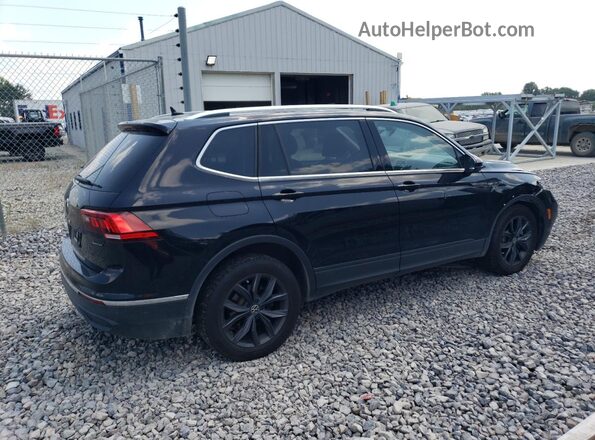 3VV2B7AX1NM164855 2022 VOLKSWAGEN TIGUAN Black უკანა მარჯვენა