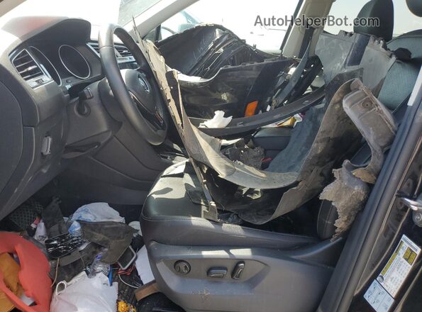 3VV2B7AX2LM053258 2020 VOLKSWAGEN TIGUAN Black Front interior view