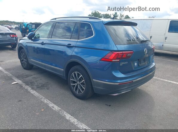 3VV2B7AX2LM156048 2020 VOLKSWAGEN TIGUAN Blue Задня ліва чверть