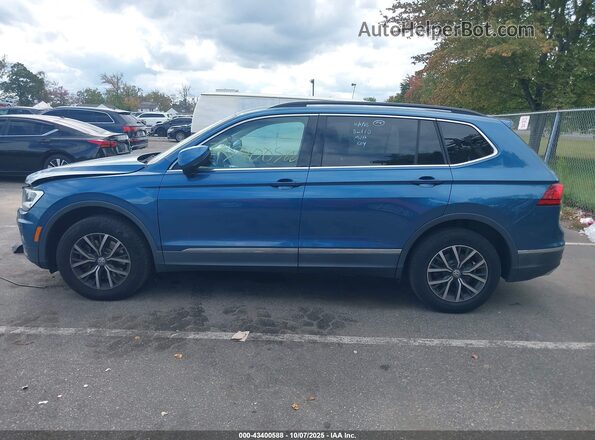 3VV2B7AX2LM156048 2020 VOLKSWAGEN TIGUAN Blue Панорамний вид салону 360°