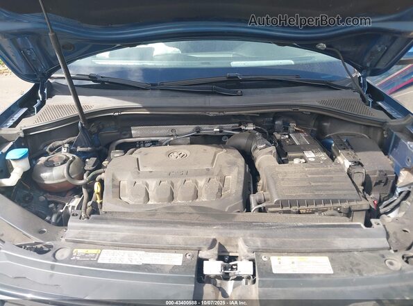 3VV2B7AX2LM156048 2020 VOLKSWAGEN TIGUAN Blue Вид ззаду