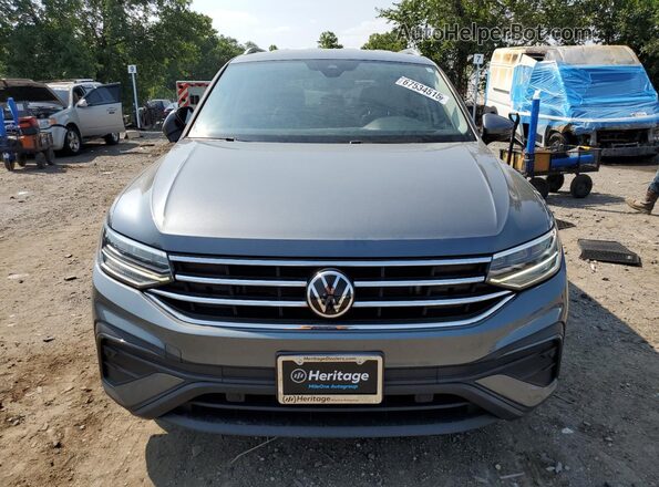 3VV2B7AX3NM081119 2022 VOLKSWAGEN TIGUAN Charcoal Vista frontal