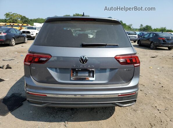 3VV2B7AX3NM081119 2022 VOLKSWAGEN TIGUAN Charcoal Vista trasera