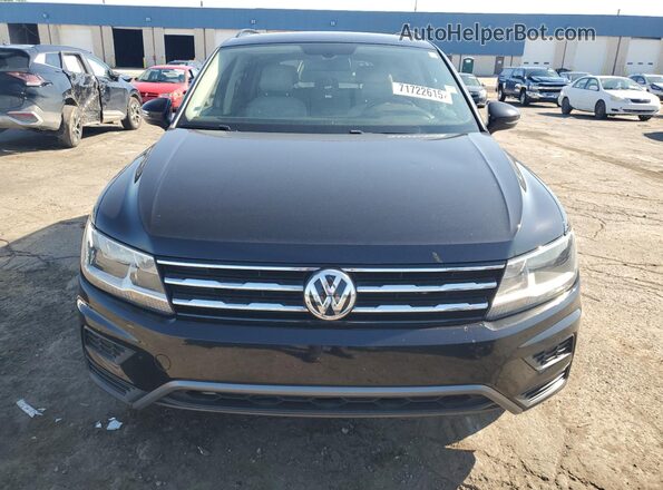 3VV2B7AX4LM136755 2020 VOLKSWAGEN TIGUAN Black Front view