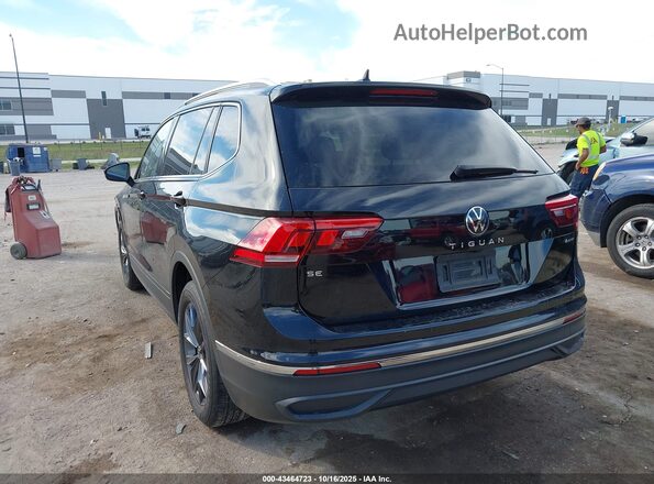 3VV2B7AX4NM102883 2022 VOLKSWAGEN TIGUAN Black Հետևի ձախ