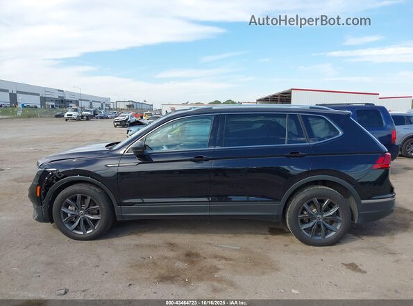 3VV2B7AX4NM102883 2022 VOLKSWAGEN TIGUAN Black Սալոնի 360 աստիճան տեսք