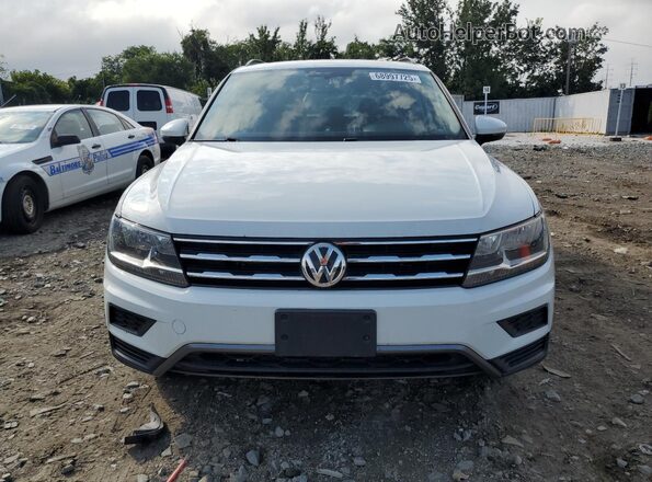 3VV2B7AX5LM039449 2020 VOLKSWAGEN TIGUAN White წინა ხედი