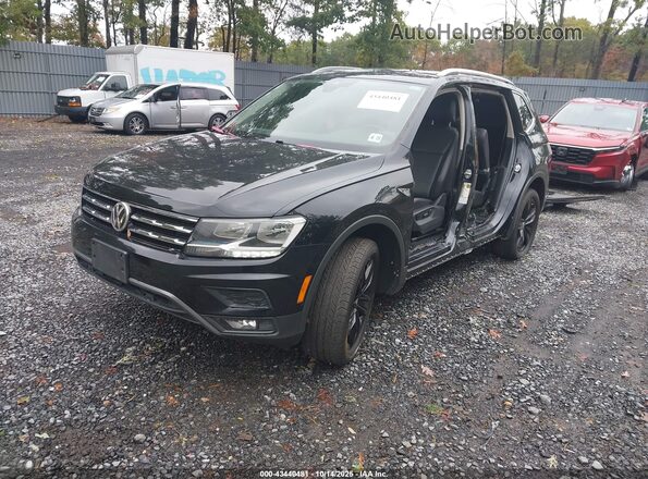 3VV2B7AX6LM036737 2020 VOLKSWAGEN TIGUAN Black Առջևի ձախ երեք քառորդ տեսարան