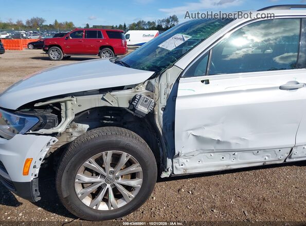 3VV2B7AX7JM106646 2018 VOLKSWAGEN TIGUAN White Դիմացի տեսք