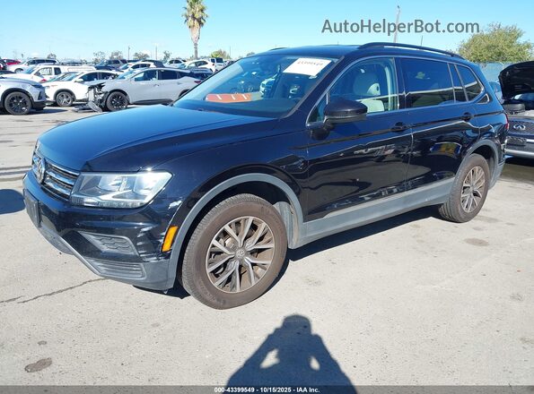 3VV2B7AX8LM027974 2020 VOLKSWAGEN TIGUAN Black Առջևի ձախ երեք քառորդ տեսարան