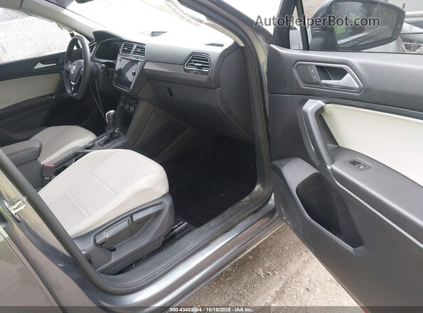 3VV2B7AX8LM181651 2020 VOLKSWAGEN TIGUAN Gray Вид салону спереду
