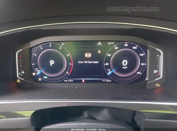 3VV2B7AX8LM181651 2020 VOLKSWAGEN TIGUAN Gray Вид задніх сидінь