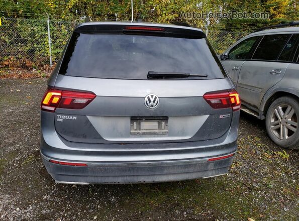 3VV2B7AX9LM063303 2020 VOLKSWAGEN TIGUAN Gray Widok z tyłu