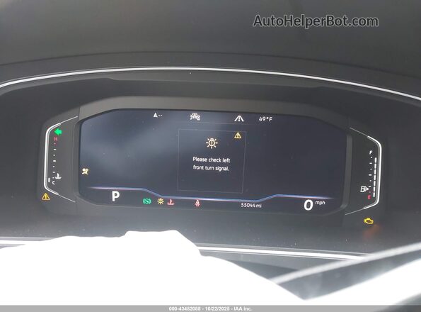 3VV2B7AX9LM118865 2020 VOLKSWAGEN TIGUAN Black Вид задніх сидінь
