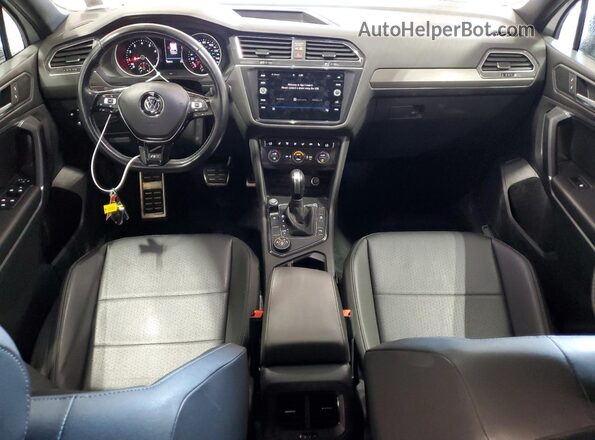 3VV2B7AX9LM136623 2020 VOLKSWAGEN TIGUAN White Dashboard view
