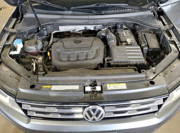 3VV2B7AX9LM165166 2020 VOLKSWAGEN TIGUAN Gray Вид підкапотного простору