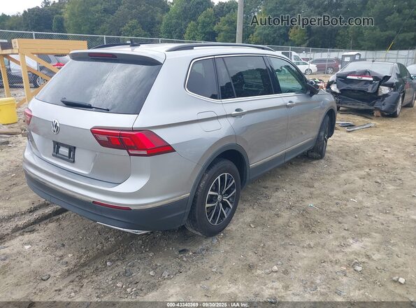 3VV3B7AX0MM001584 2021 VOLKSWAGEN TIGUAN Silver Rear right