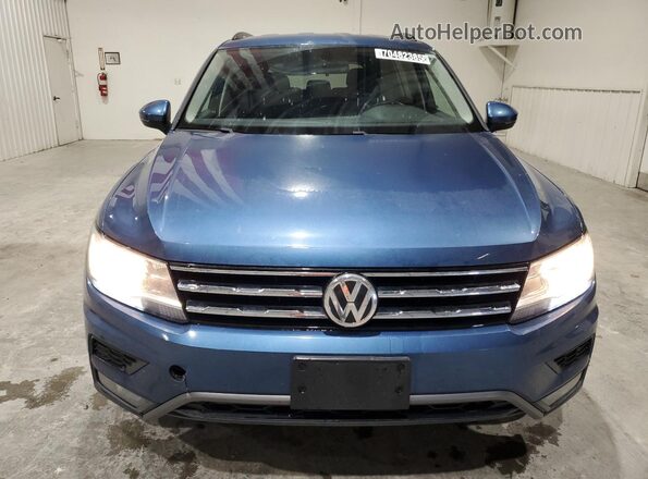 3VV3B7AX1JM028854 2018 VOLKSWAGEN TIGUAN Blue Vista frontal
