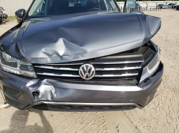 3VV3B7AX1LM006839 2020 VOLKSWAGEN TIGUAN Gray Вид підкапотного простору