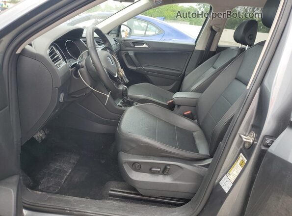 3VV3B7AX1LM106522 2020 VOLKSWAGEN TIGUAN Gray წინა სალონის ხედი