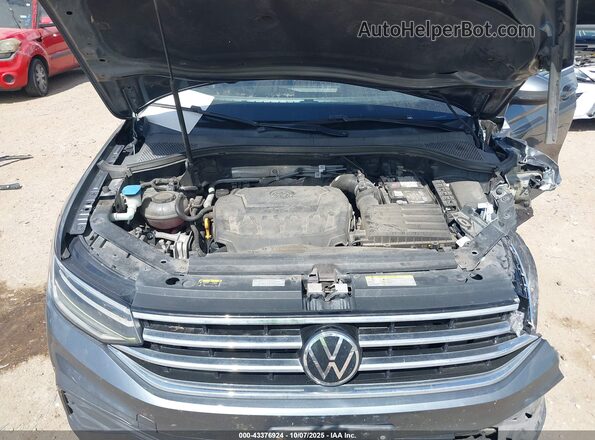 3VV3B7AX1NM041108 2022 VOLKSWAGEN TIGUAN Dark Blue Widok z tyłu