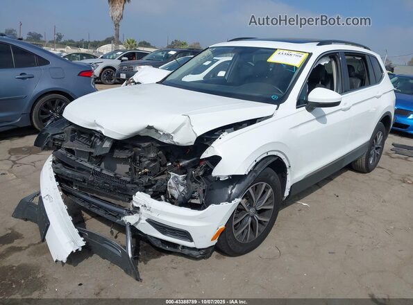 3VV3B7AX2LM094994 2020 VOLKSWAGEN TIGUAN White წინა მარცხენა ხედი სამი მეოთხედიდან