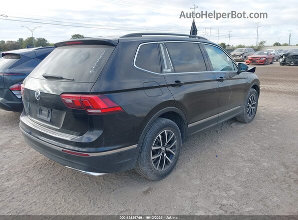3VV3B7AX2MM073502 2021 VOLKSWAGEN TIGUAN Black Հետևի աջ