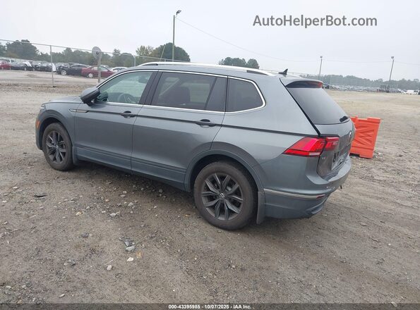 3VV3B7AX2NM058595 2022 VOLKSWAGEN TIGUAN Gray უკანა მარცხენა