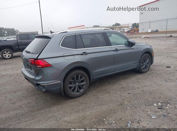 3VV3B7AX2NM058595 2022 VOLKSWAGEN TIGUAN Gray უკანა მარჯვენა