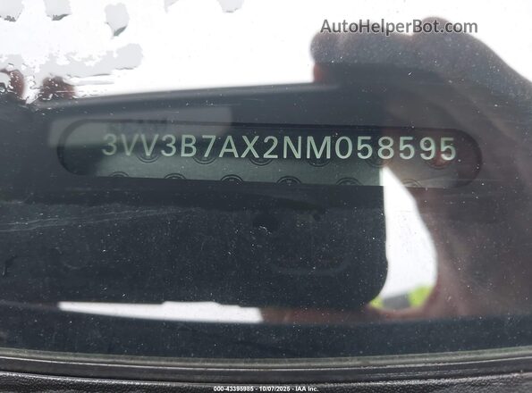 3VV3B7AX2NM058595 2022 VOLKSWAGEN TIGUAN Gray 