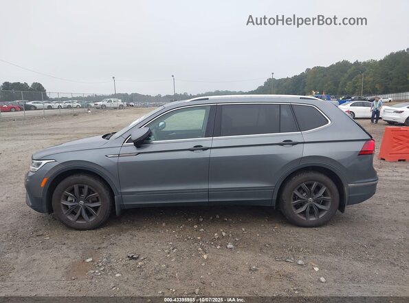 3VV3B7AX2NM058595 2022 VOLKSWAGEN TIGUAN Gray სალონის 360-გრადუსიანი ხედი