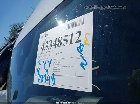3VV3B7AX2NM171088 2022 VOLKSWAGEN TIGUAN Белый 