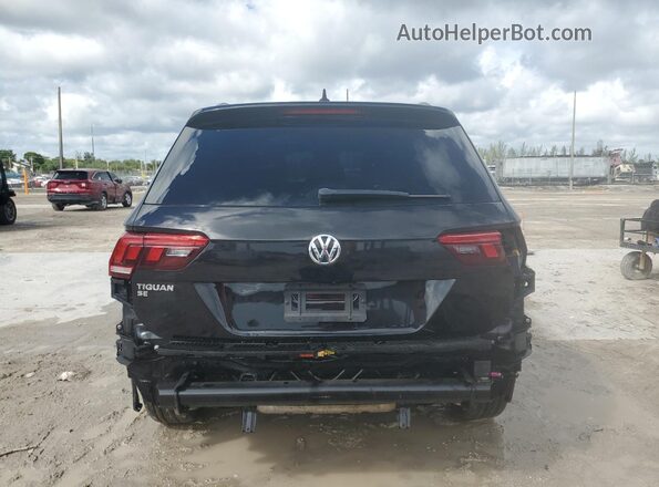 3VV3B7AX4LM017124 2020 VOLKSWAGEN TIGUAN Black Հետևի տեսք