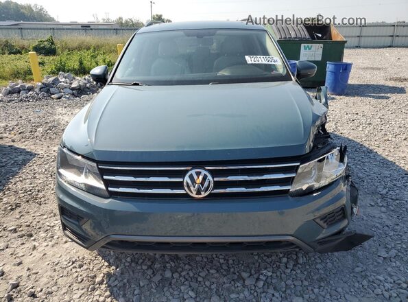 3VV3B7AX4LM094138 2020 VOLKSWAGEN TIGUAN Blue Widok z przodu