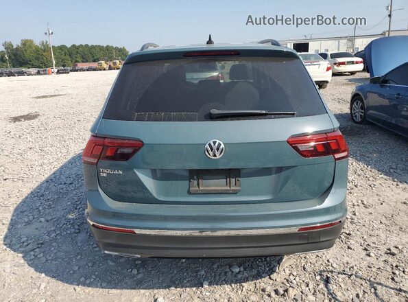 3VV3B7AX4LM094138 2020 VOLKSWAGEN TIGUAN Blue Widok z tyłu