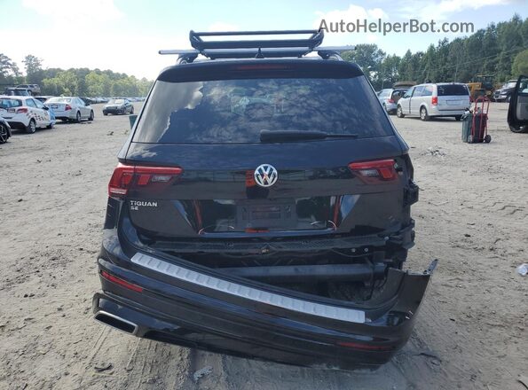 3VV3B7AX4LM151194 2020 VOLKSWAGEN TIGUAN Black Вид ззаду