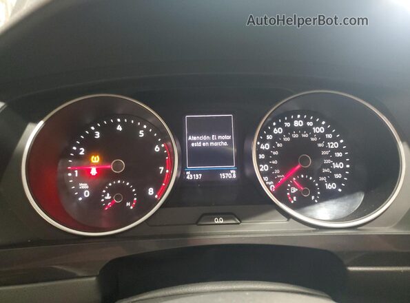 3VV3B7AX5LM089093 2020 VOLKSWAGEN TIGUAN Gray Սարքավորումների վահանակի տեսք