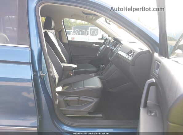 3VV3B7AX5LM114428 2020 VOLKSWAGEN TIGUAN Blue Widok wnętrza z przodu