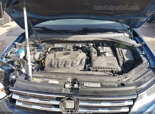 3VV3B7AX5LM114428 2020 VOLKSWAGEN TIGUAN Blue Widok z tyłu