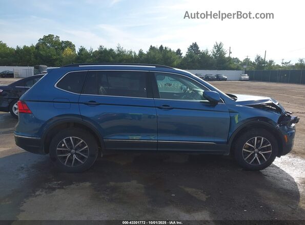 3VV3B7AX5LM114428 2020 VOLKSWAGEN TIGUAN Blue Widok wnętrza 360 stopni
