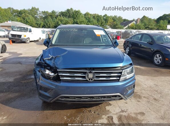 3VV3B7AX5LM114428 2020 VOLKSWAGEN TIGUAN Blue Widok wnętrza z tyłu