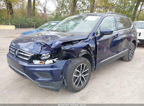 3VV3B7AX5MM019689 2021 VOLKSWAGEN TIGUAN Blue 