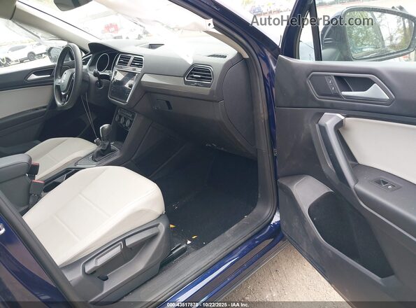 3VV3B7AX5MM019689 2021 VOLKSWAGEN TIGUAN Blue 
