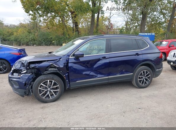 3VV3B7AX5MM019689 2021 VOLKSWAGEN TIGUAN Blue 