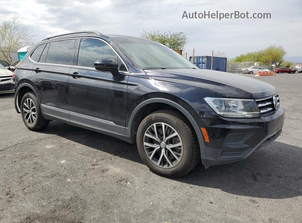 3VV3B7AX6LM115376 2020 VOLKSWAGEN TIGUAN Black Передня права чверть