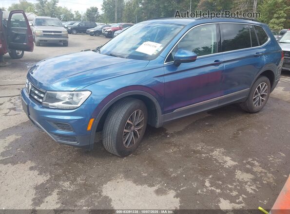 3VV3B7AX6LM129522 2020 VOLKSWAGEN TIGUAN Blue Front left