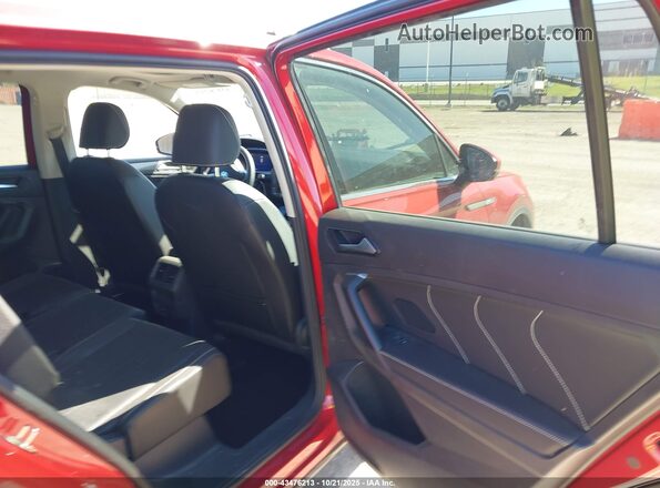 3VV3B7AX6NM170395 2022 VOLKSWAGEN TIGUAN Red VIN კოდის სტიკერის ხედი