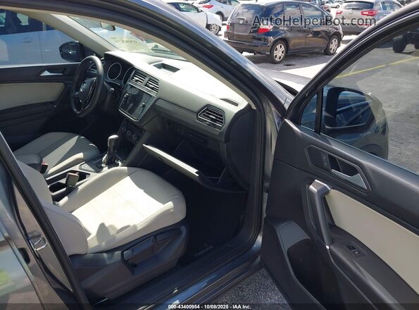 3VV3B7AX7LM034287 2020 VOLKSWAGEN TIGUAN Gray Սալոնի դիմացի տեսք