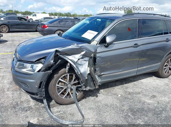 3VV3B7AX7LM034287 2020 VOLKSWAGEN TIGUAN Gray Դիմացի տեսք
